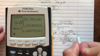 Precalculus: Projectile Motion
