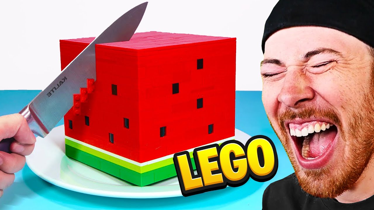 Satisfying Food BUT ITS LEGO?!
