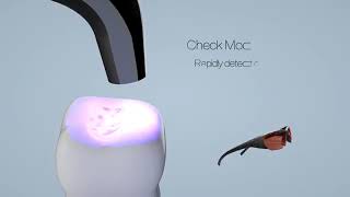 Woodpecker X-Cure Dental 1 Sec Curing Light Lamp with Caries Detector