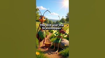 The Lazy Grasshopper’s Regret 🐜 | 30s Moral Story | Hard Work Always Wins #shorts #shortvideo #viral