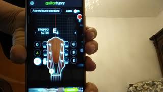 Accordiamo la chitarra con Guitar Tuna screenshot 1