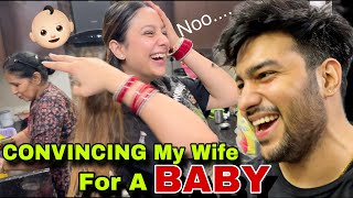 Convincing My Wife For A Baby Must Watch Tusharshrutivlogs