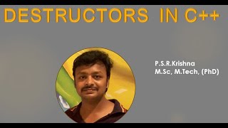 Destructors in C++