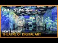 Van gogh paintings come alive in dubais theatre of digital art