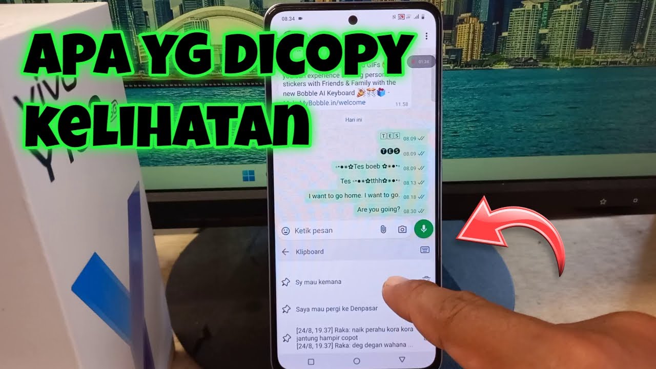 Cara Melihat History Copy Paste di HP Vivo Y100 & Lainnya - YouTube