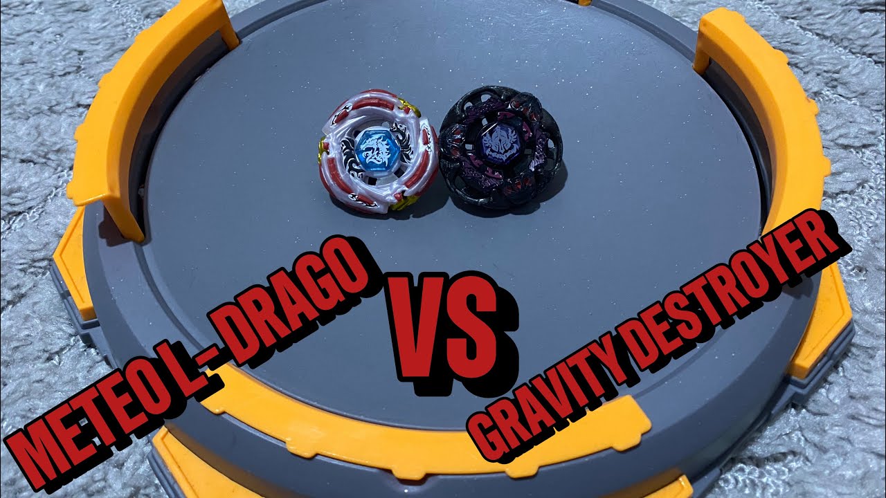 Meteo L-Drago VS Gravity Destroyer #beyblade - YouTube