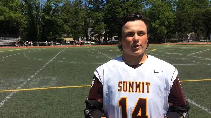 Corey McManus of Summit boys lacrosse after North,...
