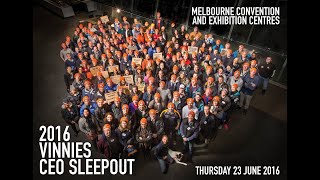 2016 Vinnies CEO Sleepout (Melbourne)