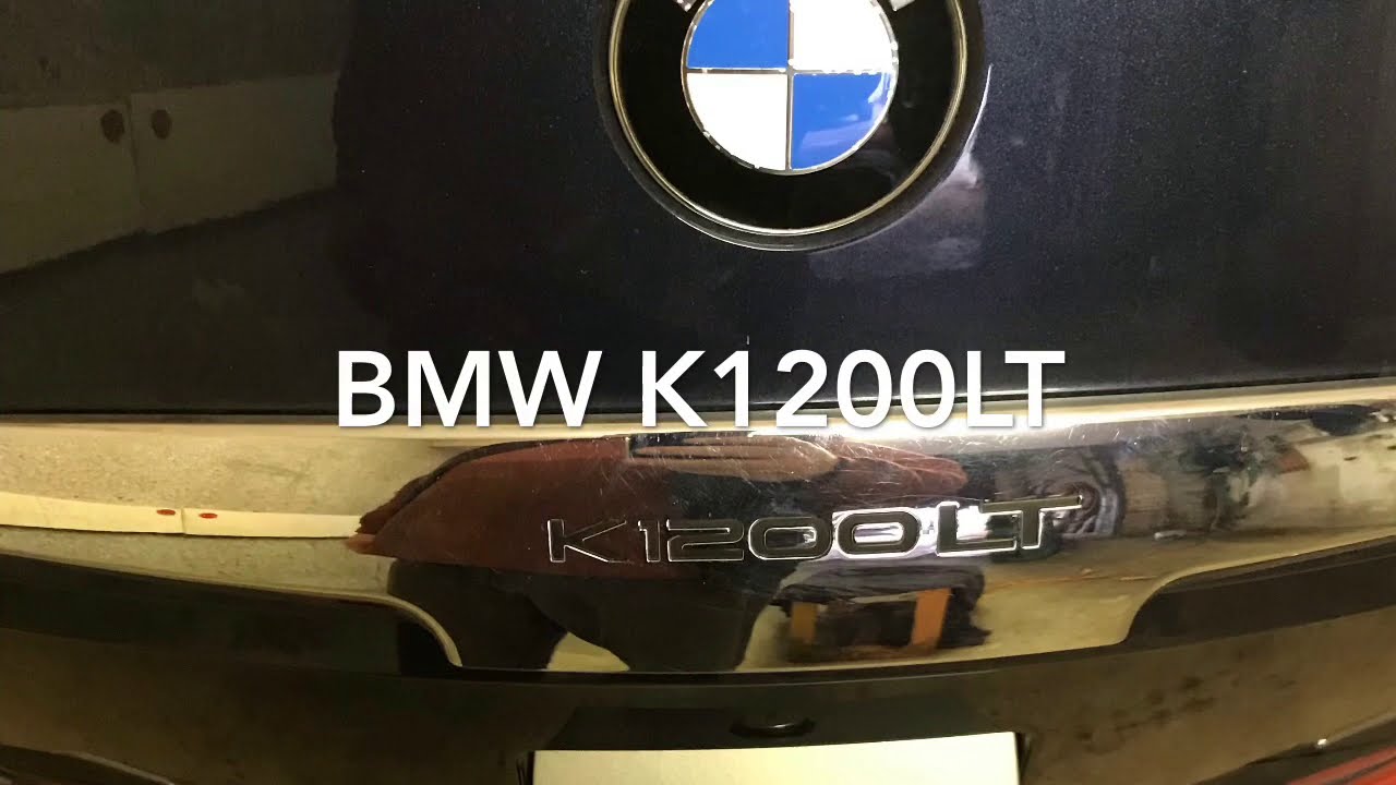 BMW K1200LT замена фильтра картинки