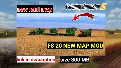 Fs 20 new map mod | farming simulator 20 new map