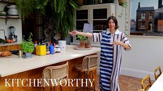 A Sun-Drenched Kitchen Built for Hosting in East London | Kitchen Tour