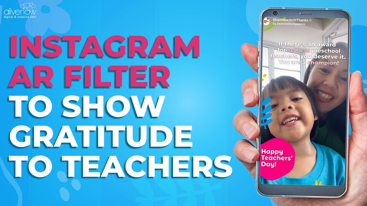 ECDA Singapore Instagram AR Filter An AR lens where you create