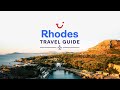 Travel guide to rhodes greece  tui