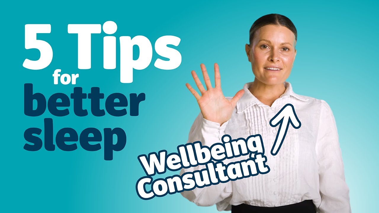 5 tips for better sleep - YouTube