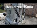 Halloween Mausoleum Build part7 #halloween #halloween2024 #halloweendiy #mausoleum #halloweencrafts