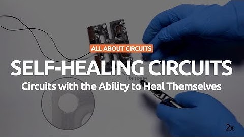 Circuits with the Ability to Heal Themselves