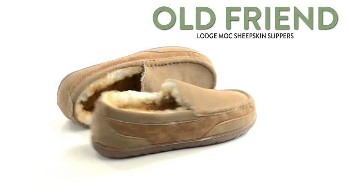 Old Friend Footwear Lodge Moc Slippers - Sheepskin Lining (For Men)