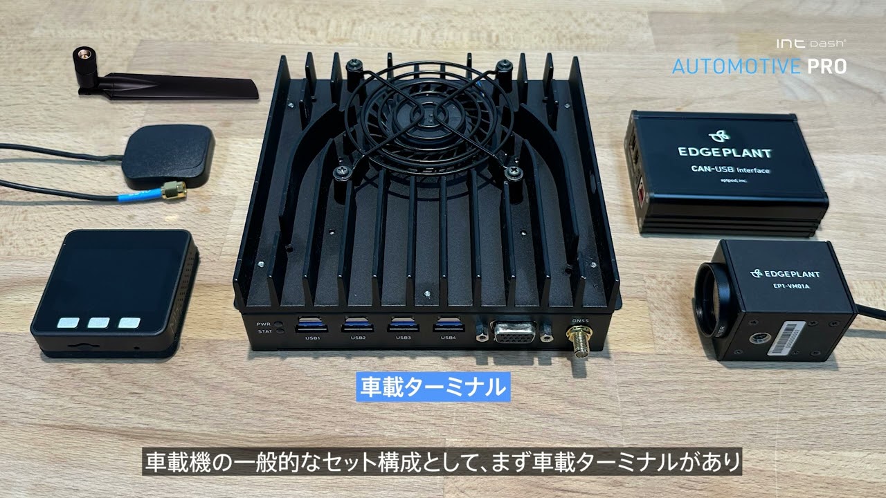 片手サイズ × 高速起動 ── EDGEPLANT R1 & CAN FD USB Interface［人