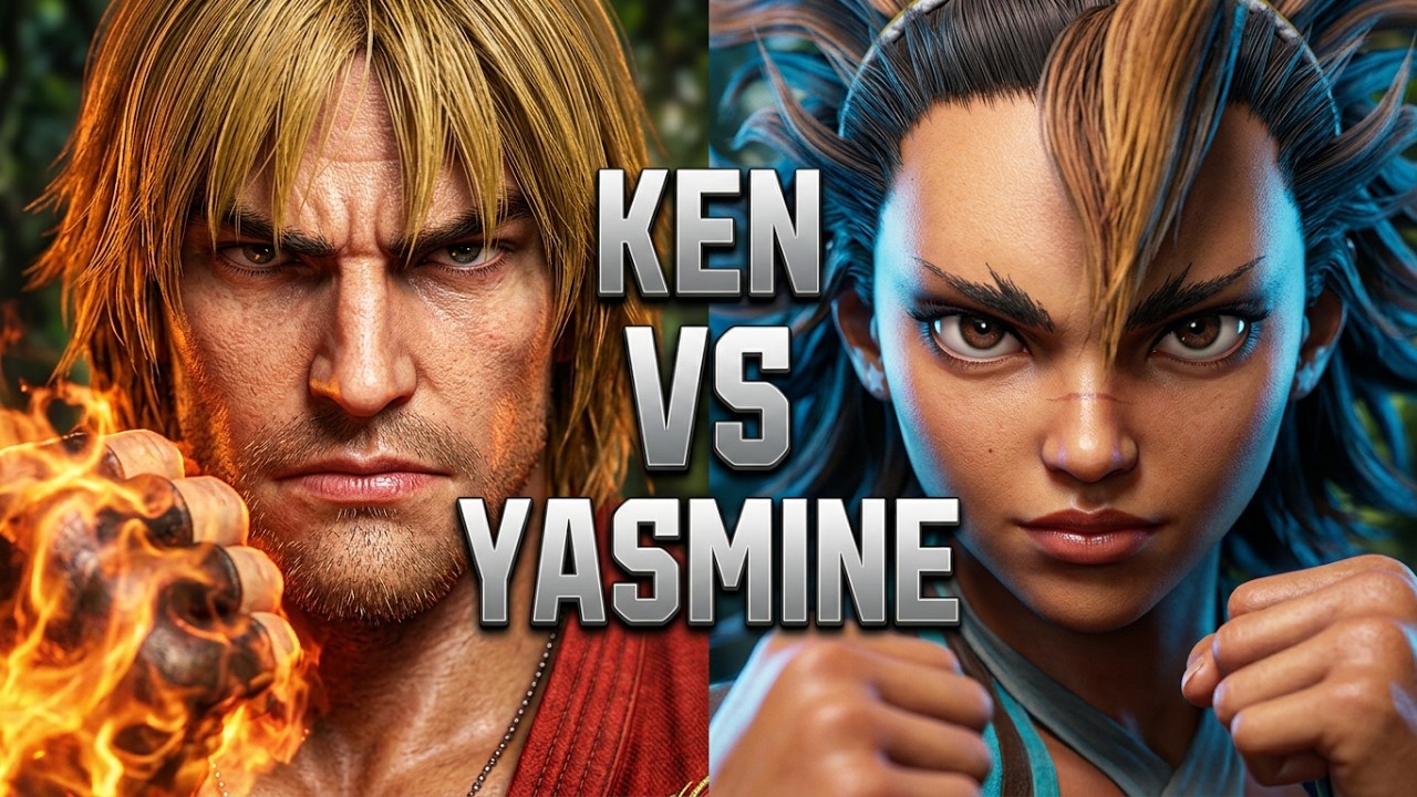 32. [SF6] Ken VS Yasmine | Rank Match - YouTube