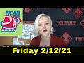 NCAA Basketball - Friday 2/12/21 - Morning Wood Free Picks & Predictions l Picks & Parlays