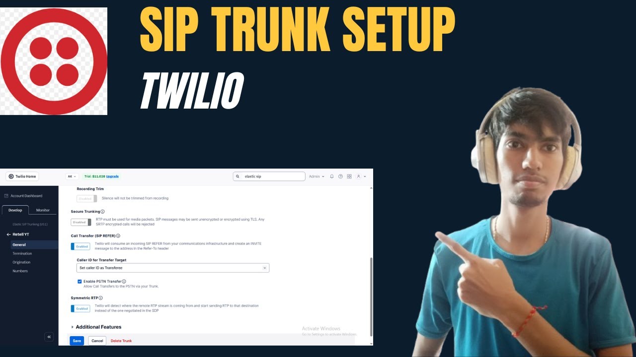 How to Connect a Twilio SIP Trunk to Retell AI Voice agent - YouTube