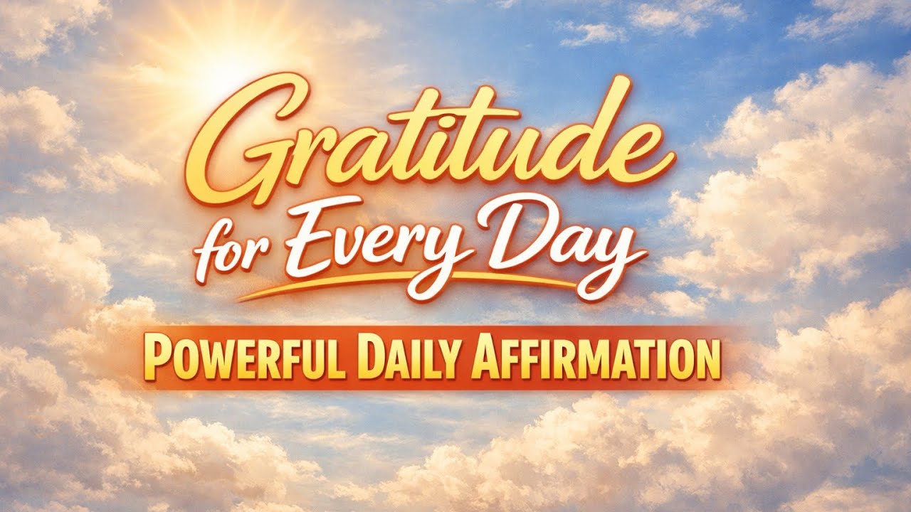 Gratitude for Everyday | Powerful Daily Affirmations 