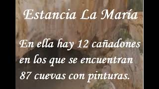 ARTE RUPESTRE EN ESTANCIA LA MARÍA