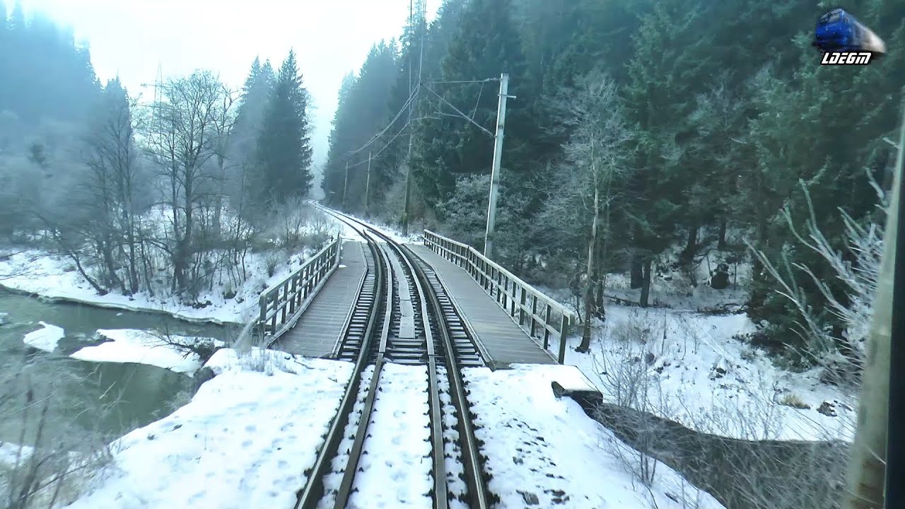 Train RearView Brașov-Sfântu Gheorghe-Miercurea Ciuc-Siculeni - 11 February 2022