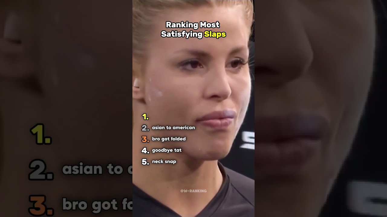 Ranking Most Satisfying Slaps
