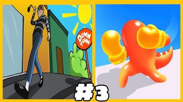 Robbery Bob Use Guard Costume Vs Dino Runner 3D Part 3
