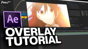 How to use an Overlay | After Effects