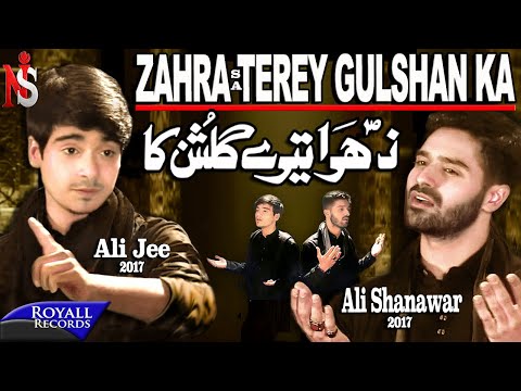 Ali Shanawar & Ali Jee | Zahra Terey Gulshan Ka | 2017 / 1439