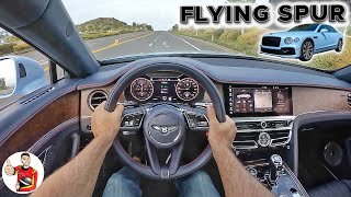 The 2022 Bentley Flying Spur Hybrid is a Hand-Hold to Electrification (POV Drive Review)