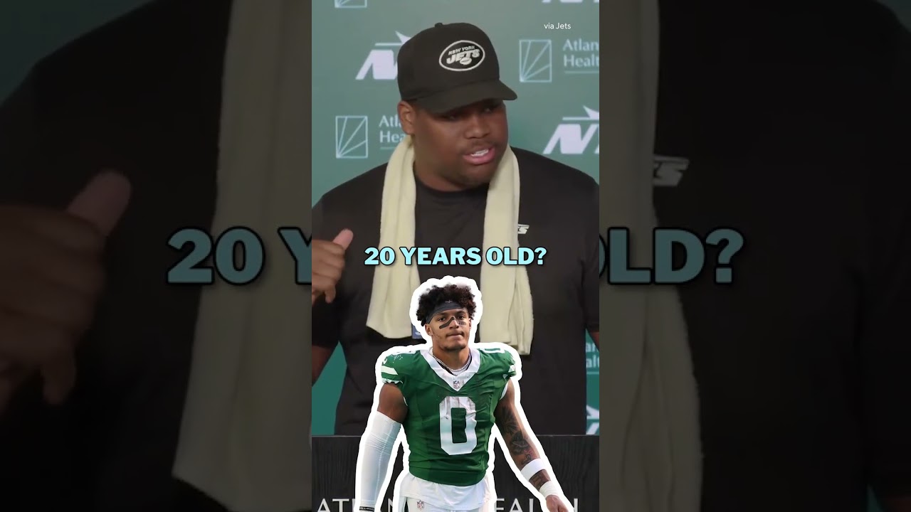 When Quinnen Williams found out Aaron Rodgers had been in the league for 20 years #nfl #jets