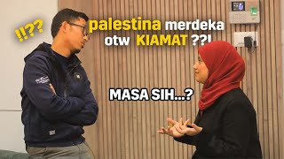 FIX TERJAWAB, PALESTINA MERDEKA LANGSUNG KIAMAT... - MUHAMMAD HUSEIN GAZA #palestine #gaza #vlog