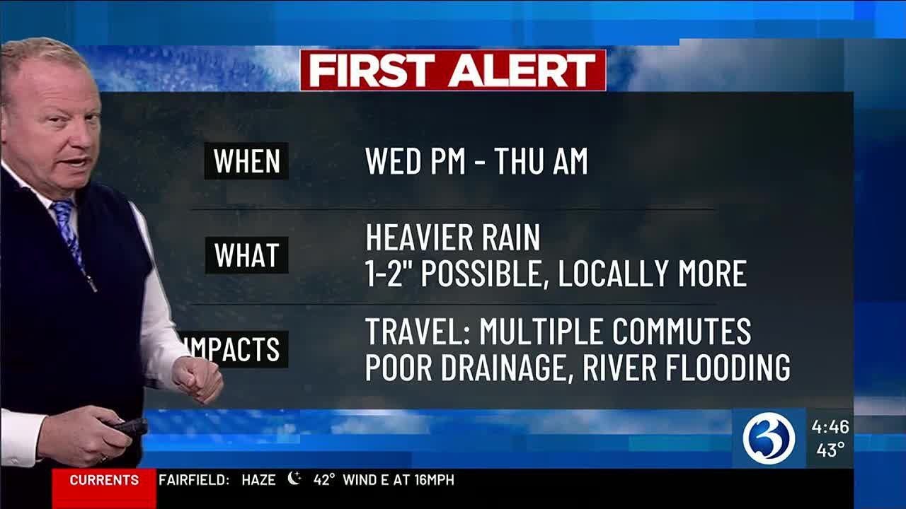 FORECAST: First alert for Wednesday night into Thursday morning with ...