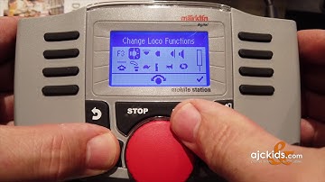 Working with Marklin Mobile Station update Version V3.55 (add locomotive, extended functions, icons)