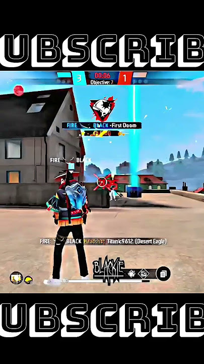 Blackie × desert eagle || impossible 🗿🍷💯 || #freefire #gtk111 #zoro