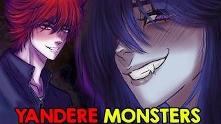 My Night Shift Is Full Of Yandere Monsters - My Night Job Demo - ALL ENDINGS