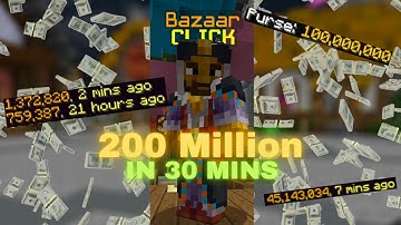 How to Bazaar Flip! (200 Million in 30 Minutes) | Hypixel Skyblock