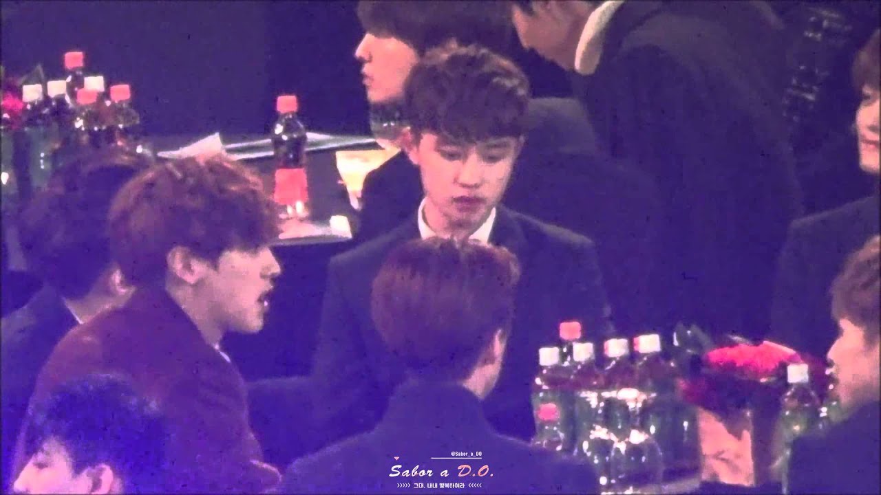 150122 서울가요대상 EXO - 가수대기석 (D.O. FOCUS)