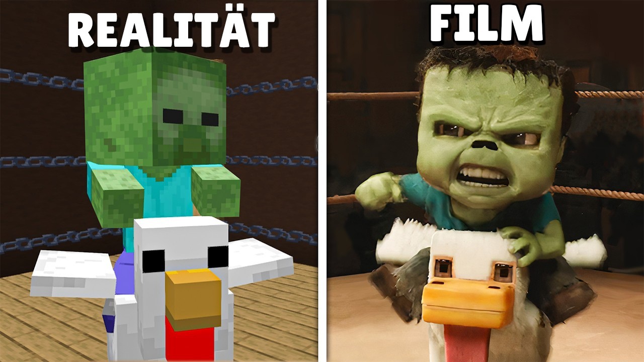 VORSTELLUNG vs. REALITÄT vom MINECRAFT FILM!