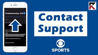 How To Contact Support CBS Sports App screenshot 2