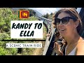 Taking the famous Kandy to Ella Scenic Train Ride! I Ella & Mirissa Beach VLOG