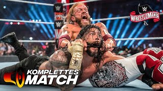 KOMPLETTES MATCH – Roman Reigns vs. Edge vs. Daniel Bryan - Universal Titelmatch: WrestleMania 37
