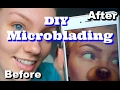 DIY Microblading at home