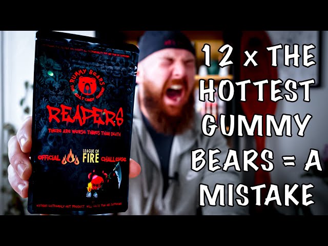 Big Bear Gummy - Carolina Reaper 4/pk