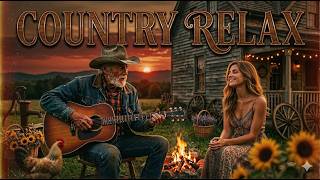 American Country Song 🤠 Relaxing Western Ballads & Calm Guitar