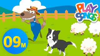 Animals on the Farm + More Nursery Rhymes & kids songs | Playsongs