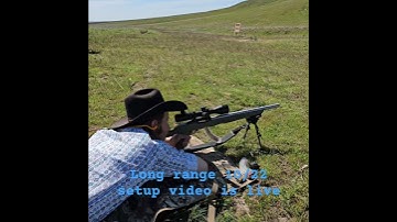 Ruger 10/22 long range setup #ruger #1022 #22longrifle #22lr #idaho #shoot #shooting #longrange
